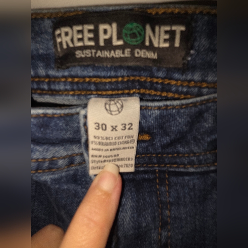 Free Planet Blue Jeans
